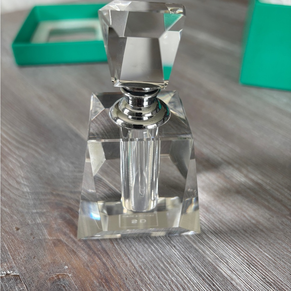 Elegant Crystal Perfume Bottle